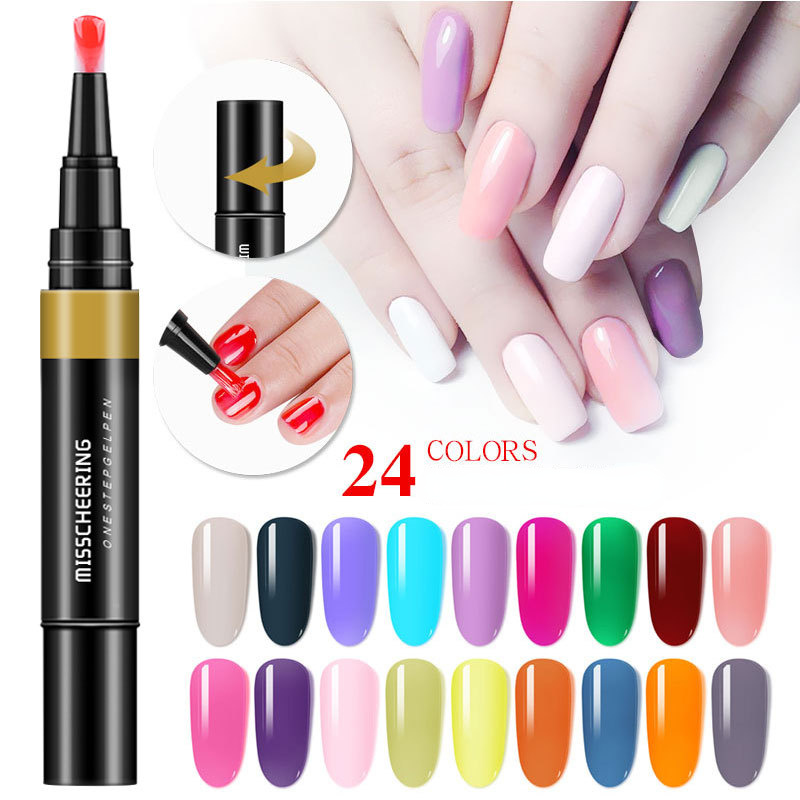 Nail Art One Stroke - New One Step Nail Gel Polish