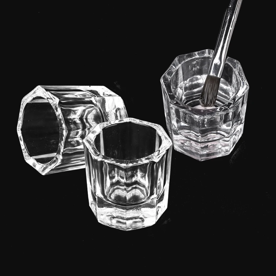 Acrylic Powder Clear - Mini Crystal Glass Clear Acrylic Small