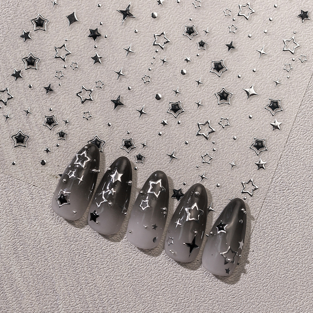 5D Luxury Star Nail Stickers f - Nail Art Lotso reseña y precio