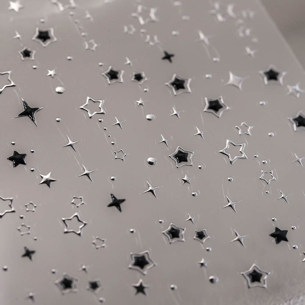5D Luxury Star Nail Stickers f - Nail Art Lotso reseña y precio