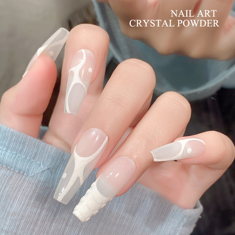 4.5X4CM Pink/White/Clear Profe - Acrylic Powder Clear reseña y precio