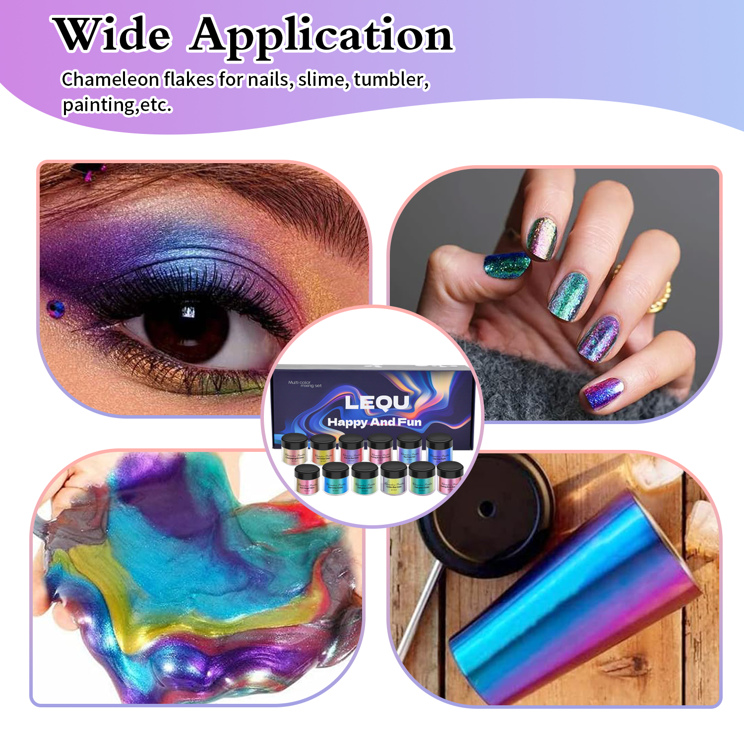 1 Set Chameleon Powder Nail Ch - Dip Powder Nail reseña y precio