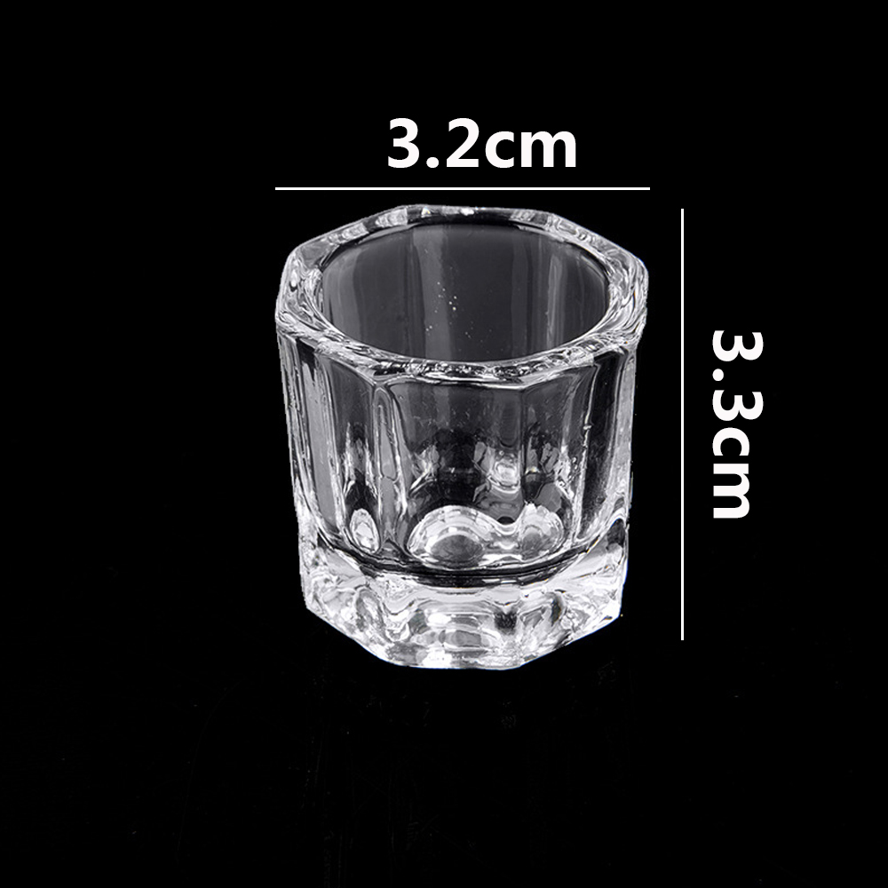 Nail Art Crystal Glass Clear A - Acrylic Powder Clear reseña y precio