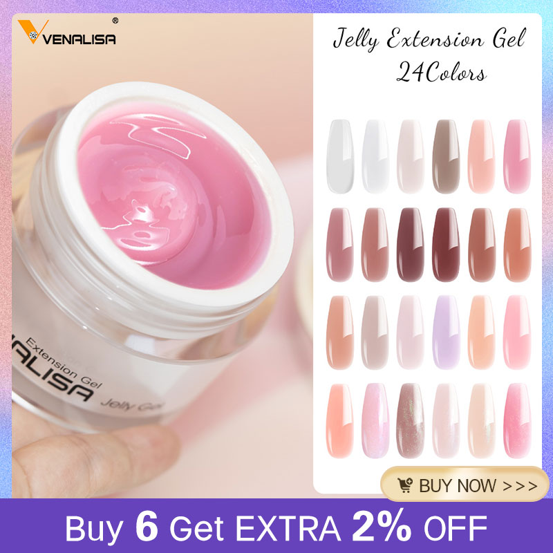 VENALISA 50ml Jelly Gel Clear  - Nail Art Lotso reseña y precio