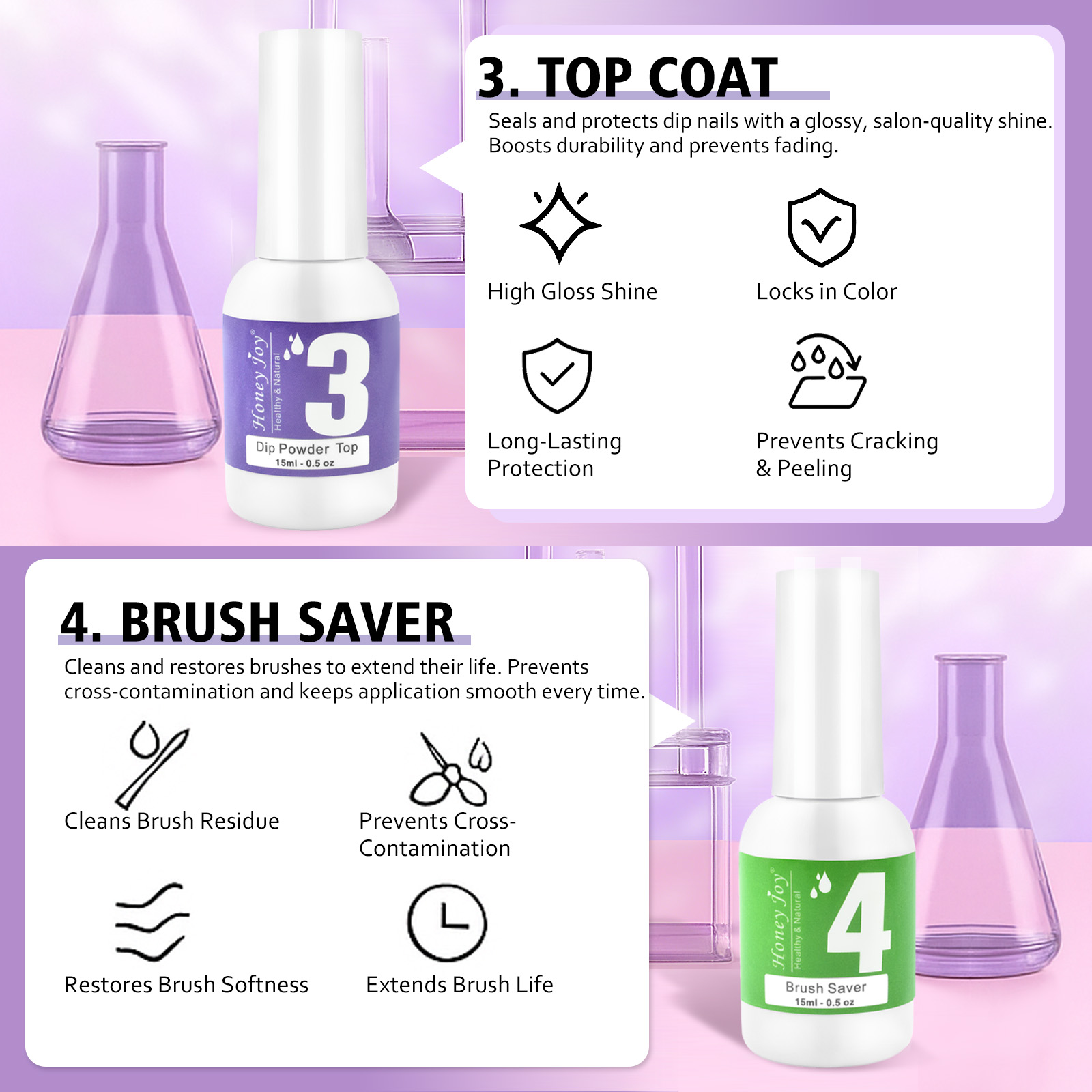 15ml Dipping Powder System Liq - Dip Powder Nail reseña y precio