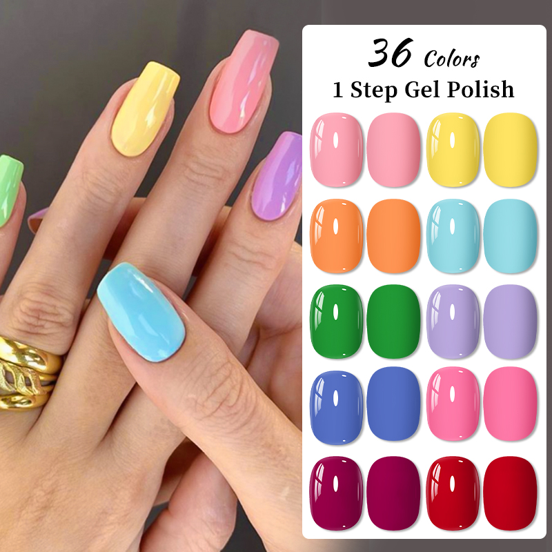 1-step Gel Polish 3 IN 1 Gel N - Nail Art One Stroke reseña y precio