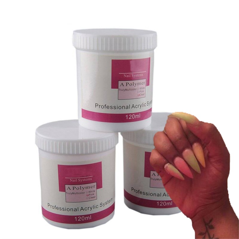 1Pot 120ml Nail Acrylic Powder - Acrylic Powder Clear reseña y precio