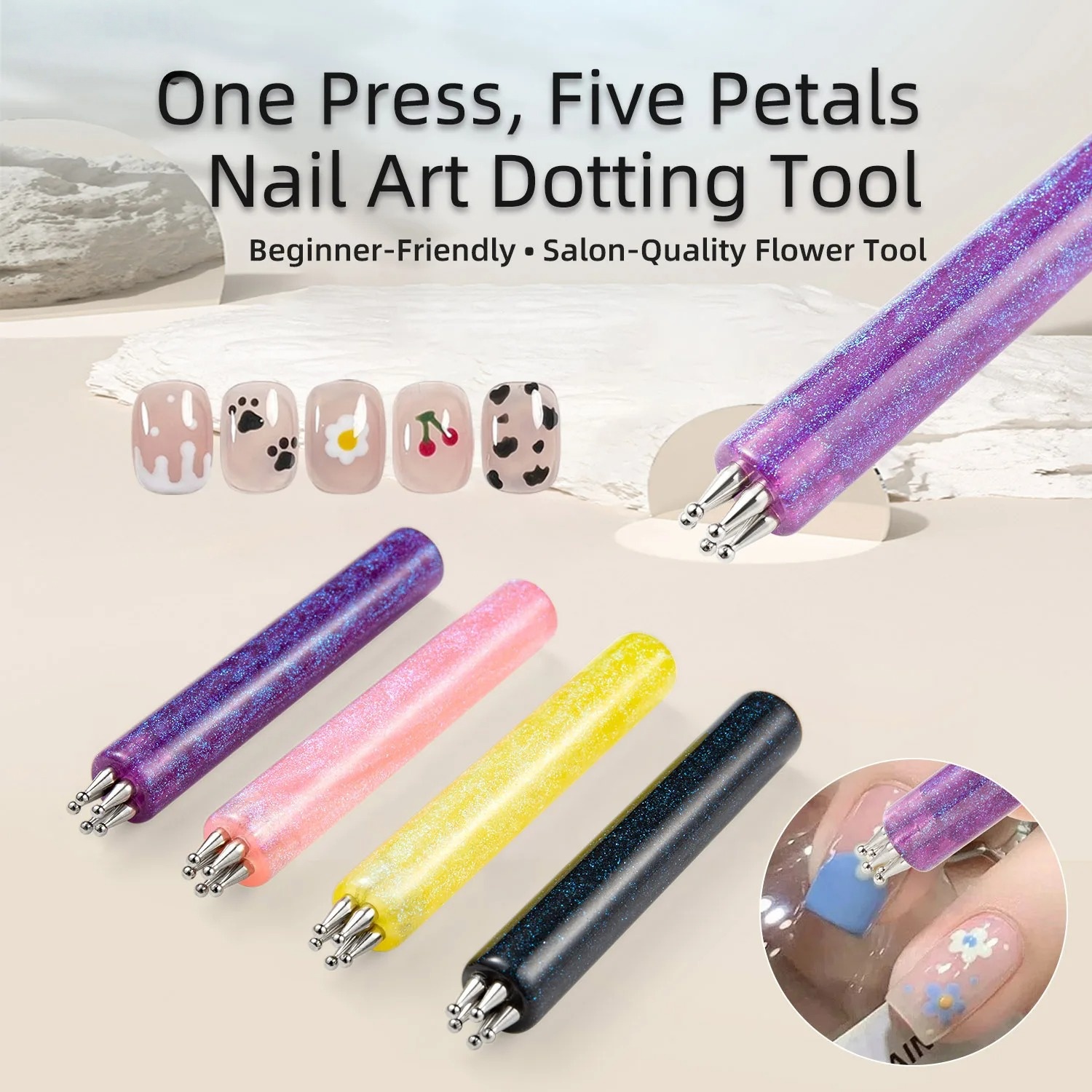 1pc Nail Art Pen with Flower T - Nail Art One Stroke reseña y precio