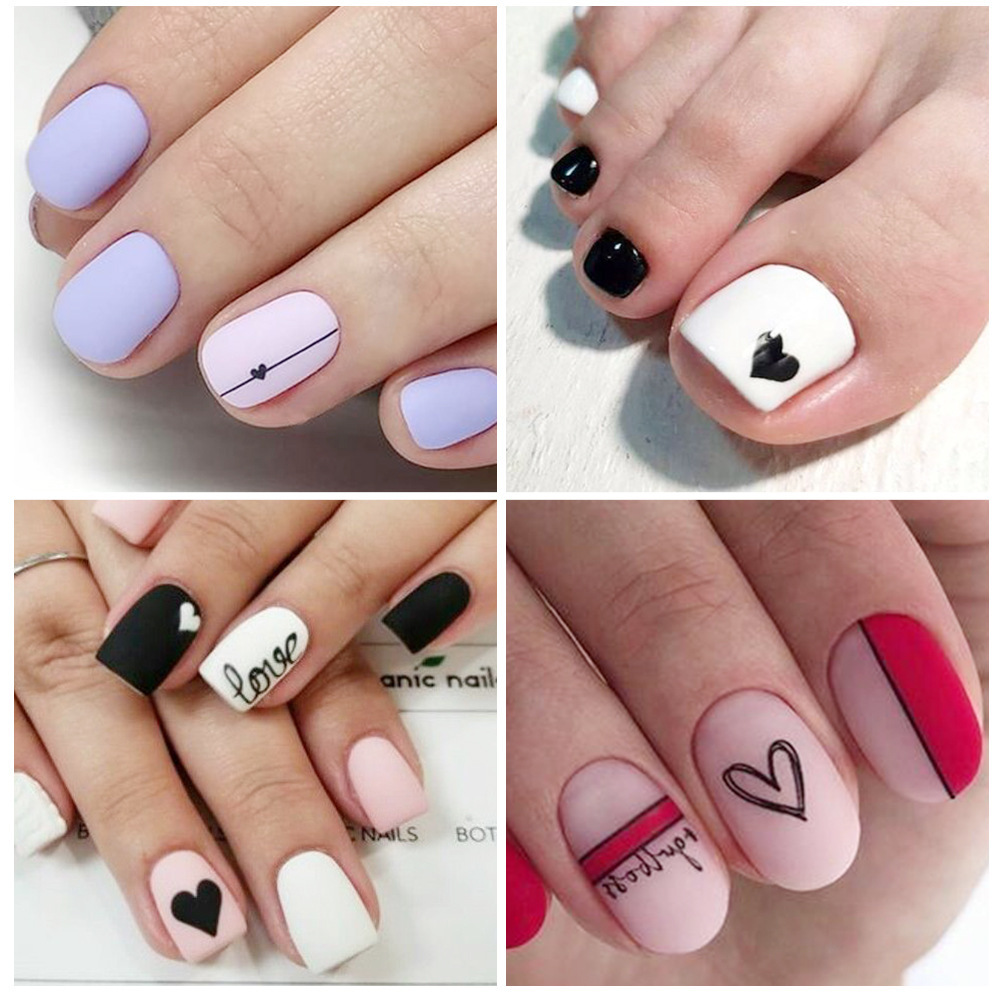 Nail Art Decals Love Hearts Le - Nail Art Lotso reseña y precio