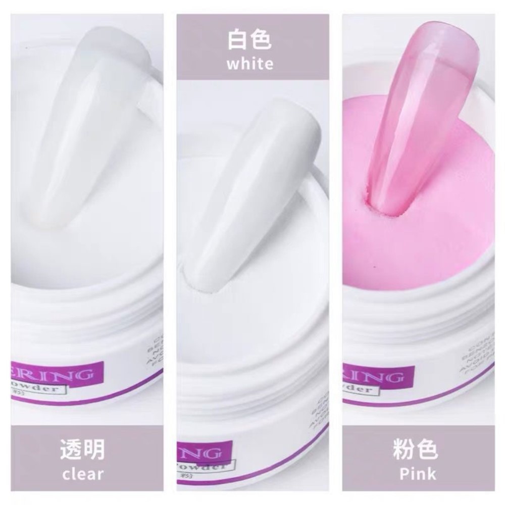 10g/bottle Professional Acryli - Acrylic Powder Clear reseña y precio