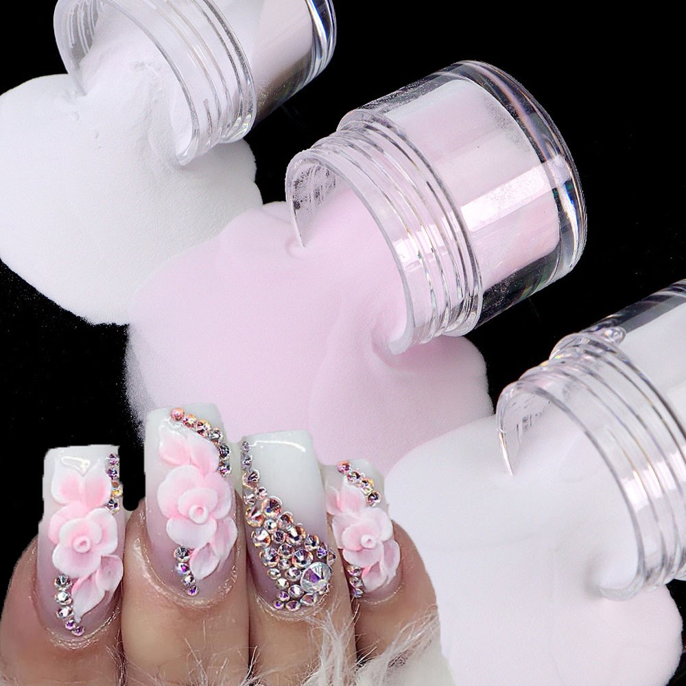 10g/bottle Professional Acryli - Acrylic Powder Clear reseña y precio