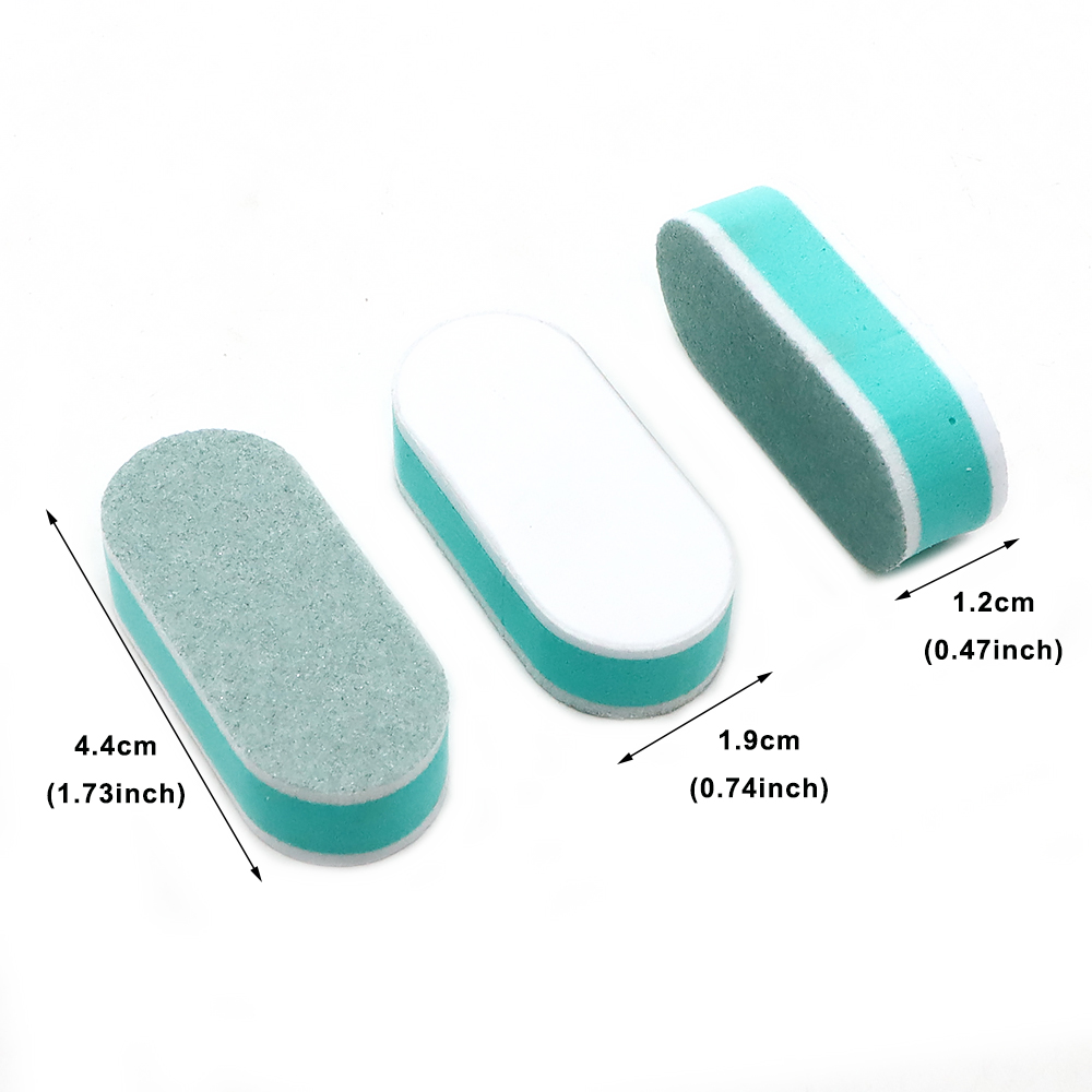 10/60/120pcs Mini Nail Buffer  - Nail Art Glossy reseña y precio