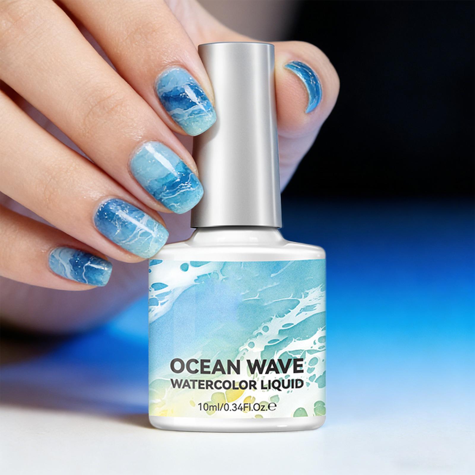 10ml Bubble Ocean Wave White G - Nail Art One Stroke reseña y precio