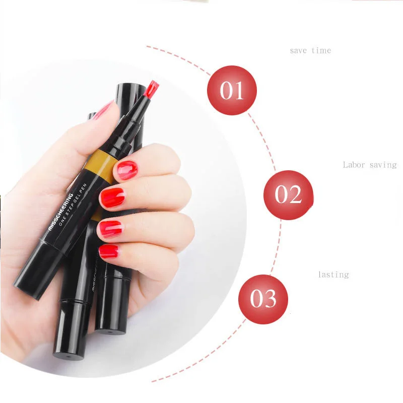New One Step Nail Gel Polish P - Nail Art One Stroke reseña y precio