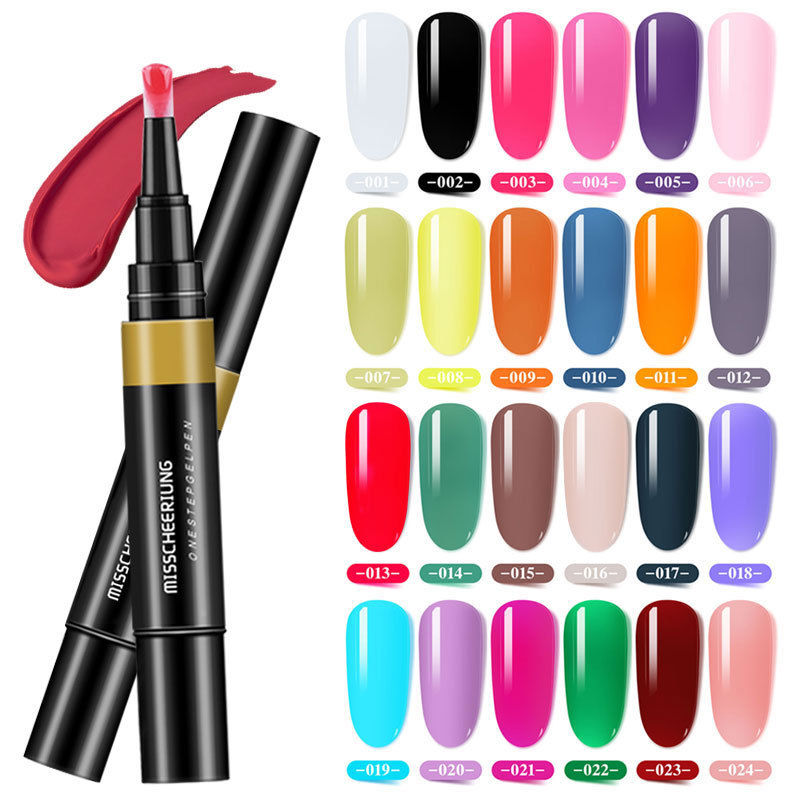 New One Step Nail Gel Polish P - Nail Art One Stroke reseña y precio