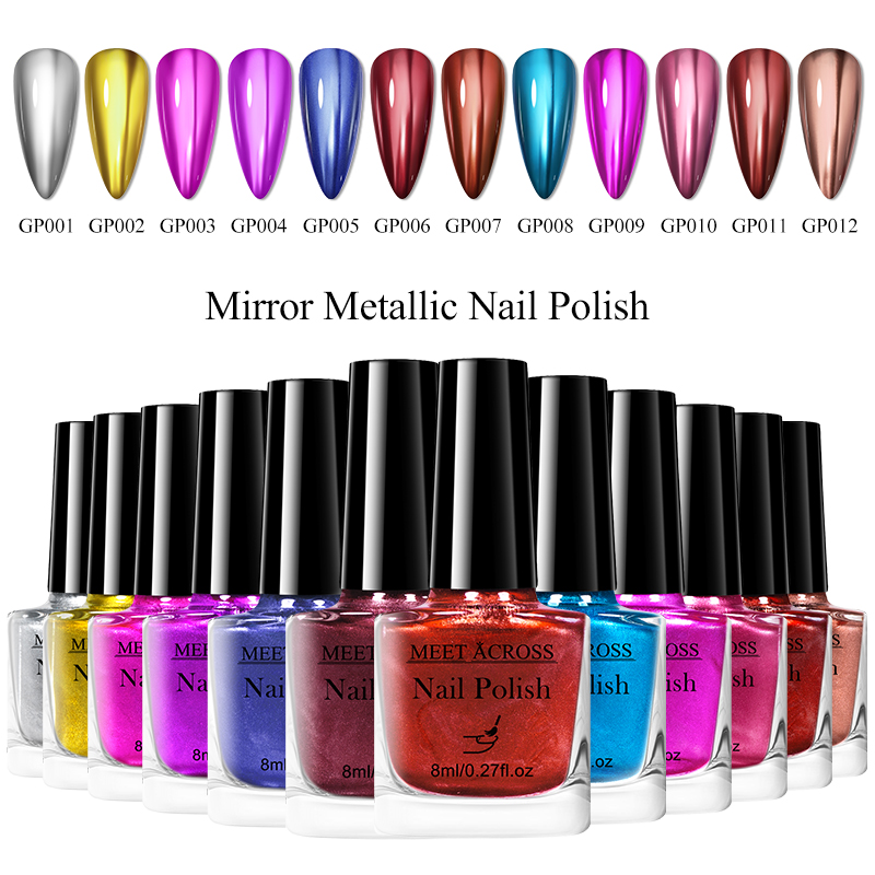 8ml Metallic Nail Polish Blood - Nail Art Lotso reseña y precio