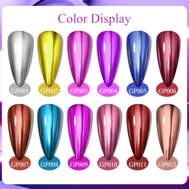 8ml Metallic Nail Polish Blood - Nail Art Lotso reseña y precio