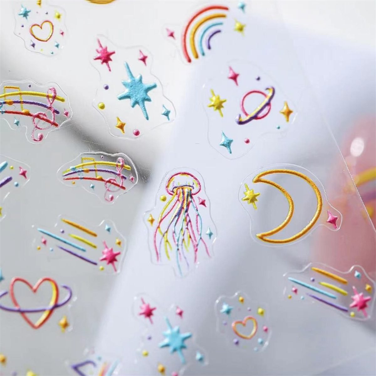 1pcs 5D Relief Colorful Rainbo - Nail Art Lotso reseña y precio