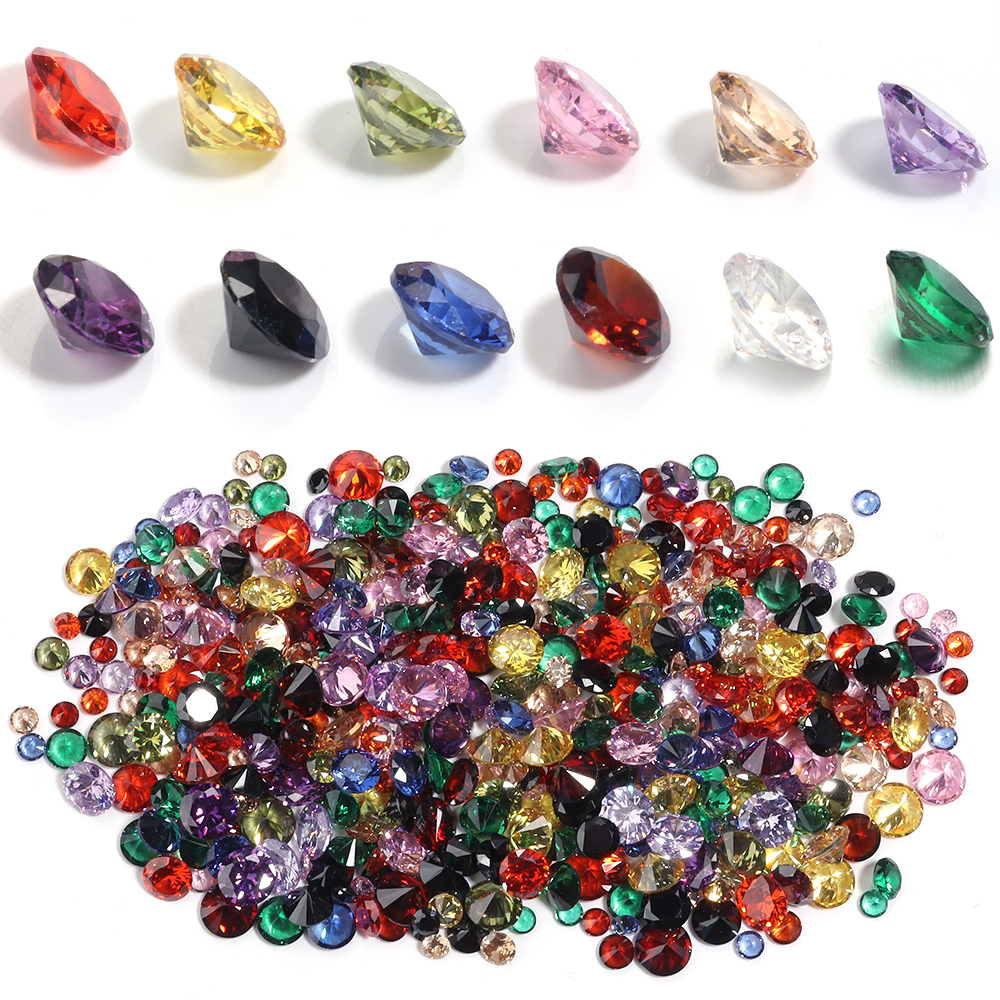 4/5/6/8mm Round Rhinestones Di - Nail Art Gliter reseña y precio