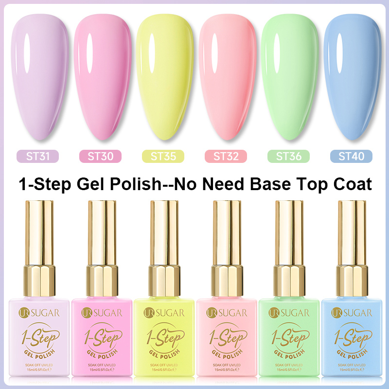 UR SUGAR 1/6Pcs 15ml 1-Step Ge - Nail Art One Stroke reseña y precio