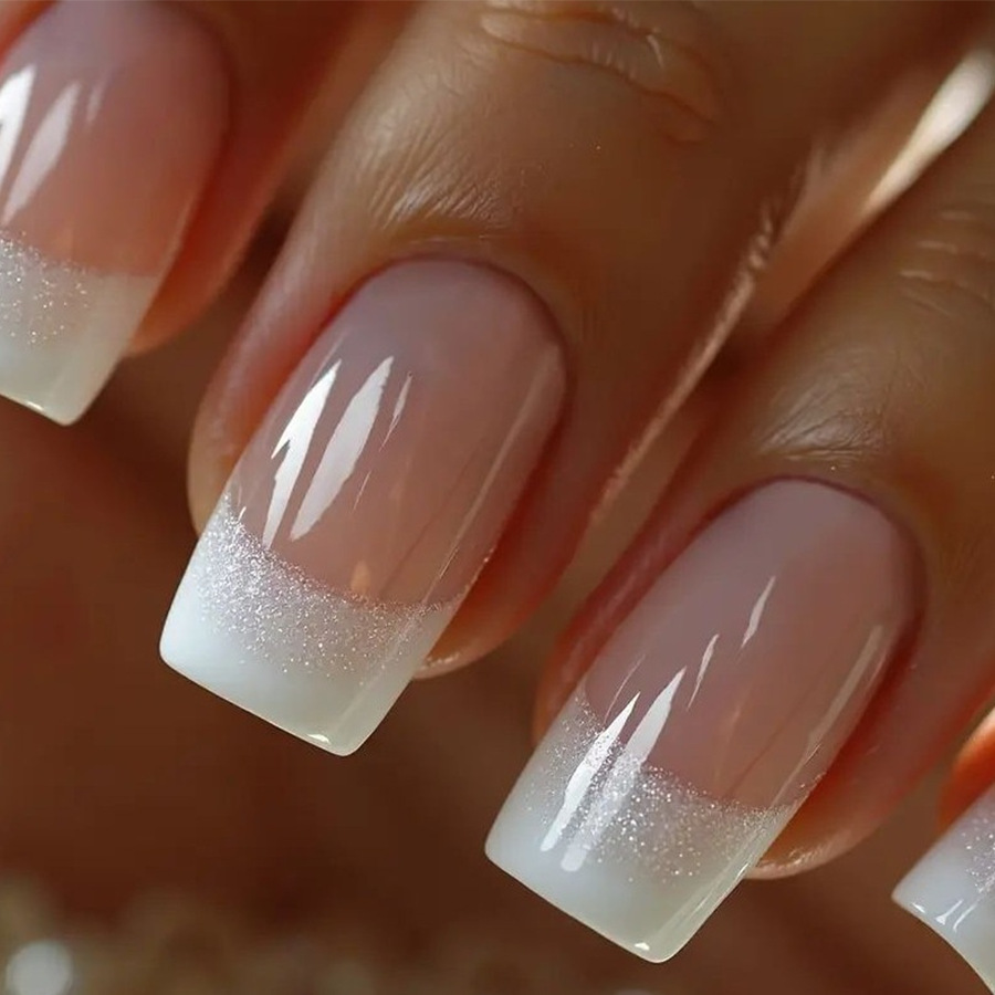 24pcs/set Medium Square fake n - Nail Art Inspo reseña y precio