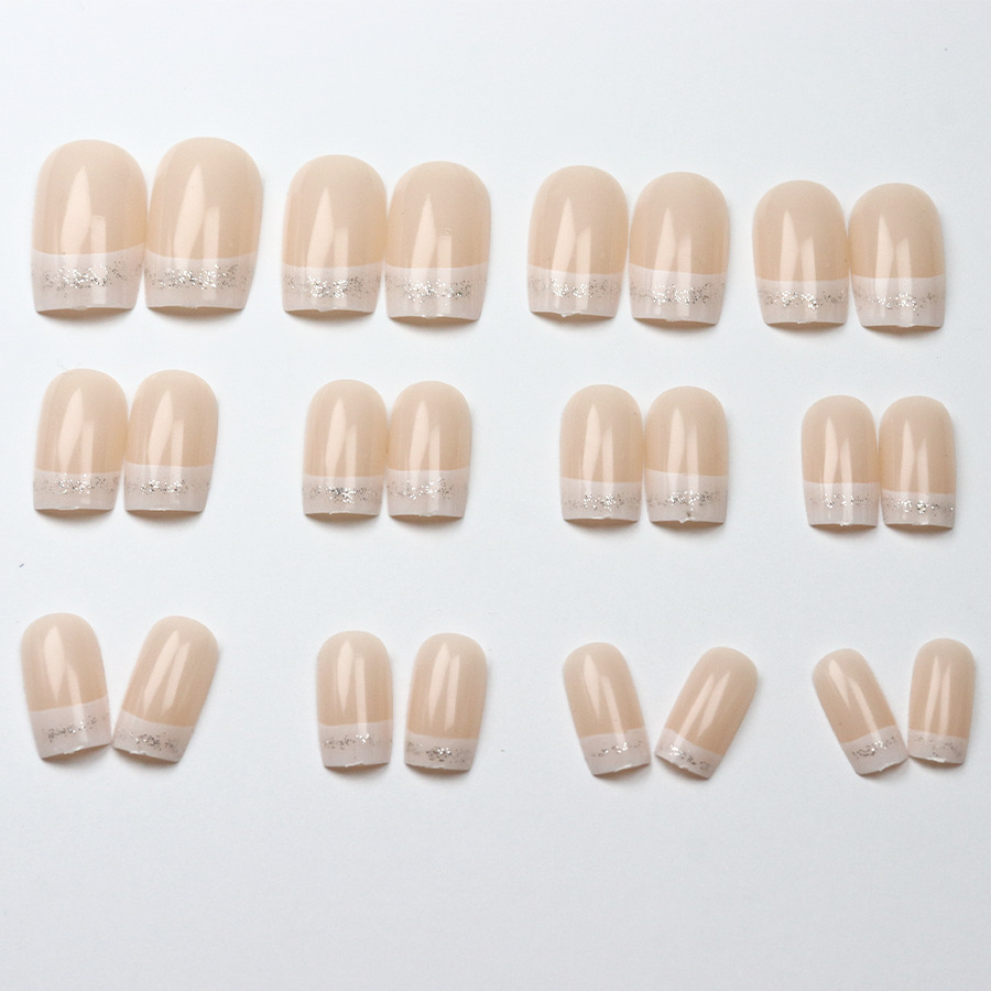 24pcs/set Medium Square fake n - Nail Art Inspo reseña y precio