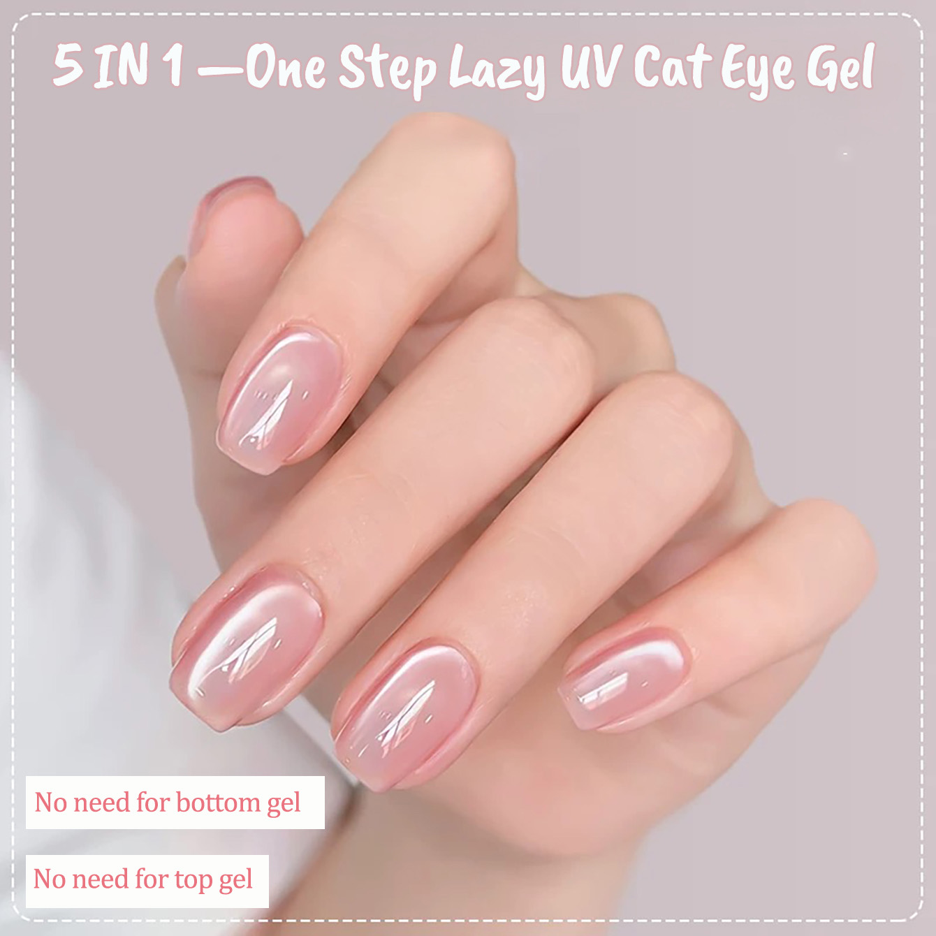 1pcs PSK Ice Transparent Pink  - Nail Art One Stroke reseña y precio