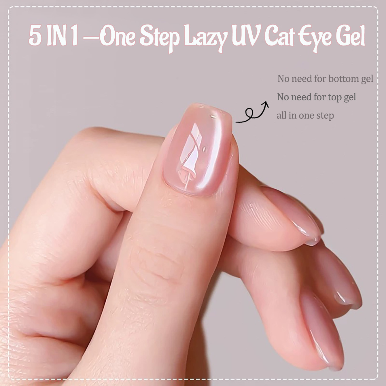1pcs PSK Ice Transparent Pink  - Nail Art One Stroke reseña y precio