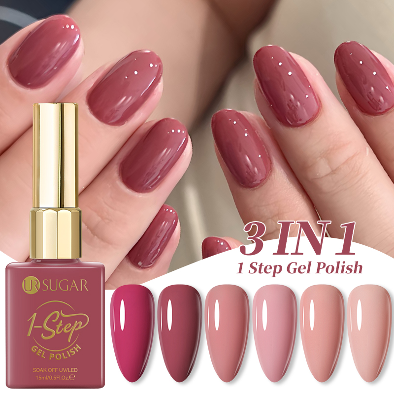 UR SUGAR 15ml 1 Step Gel Nail  - Nail Art One Stroke reseña y precio