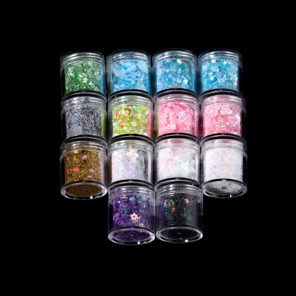 10ml/Box Glitter Epoxy Resin F - Nail Art Glossy reseña y precio