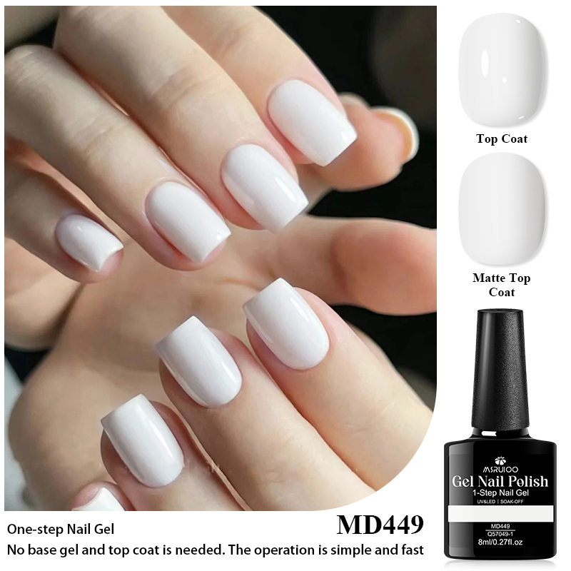 1-Step Nail Gel Polish 8ml No  - Nail Art One Stroke reseña y precio