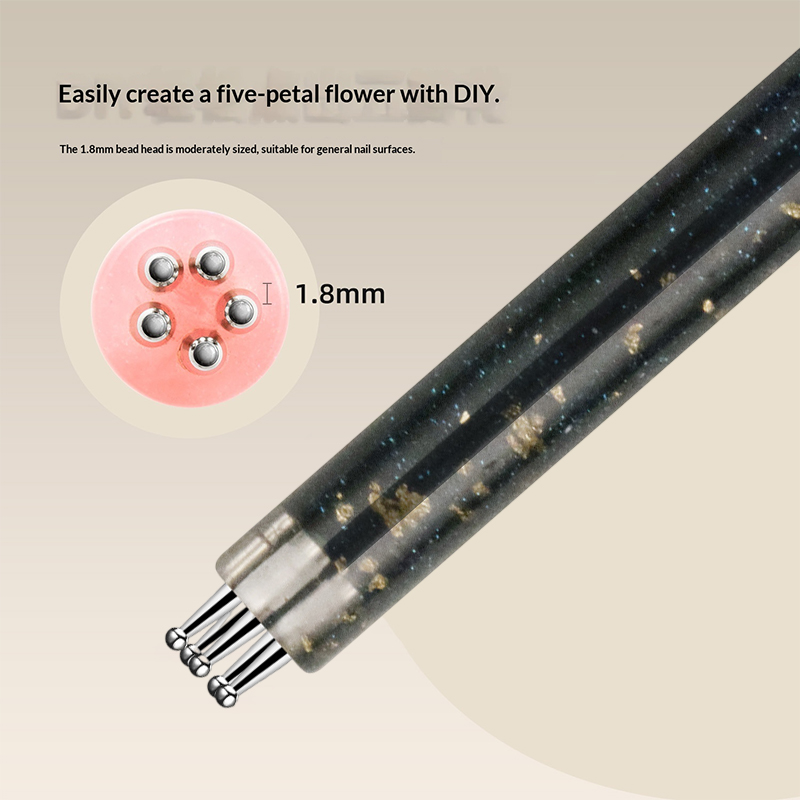 5 Petal Flower Nail Dotting Pe - Nail Art One Stroke reseña y precio