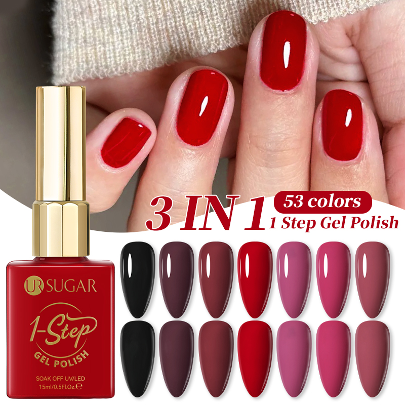 UR SUGAR 15ml 1 Step Gel Polis - Nail Art One Stroke reseña y precio