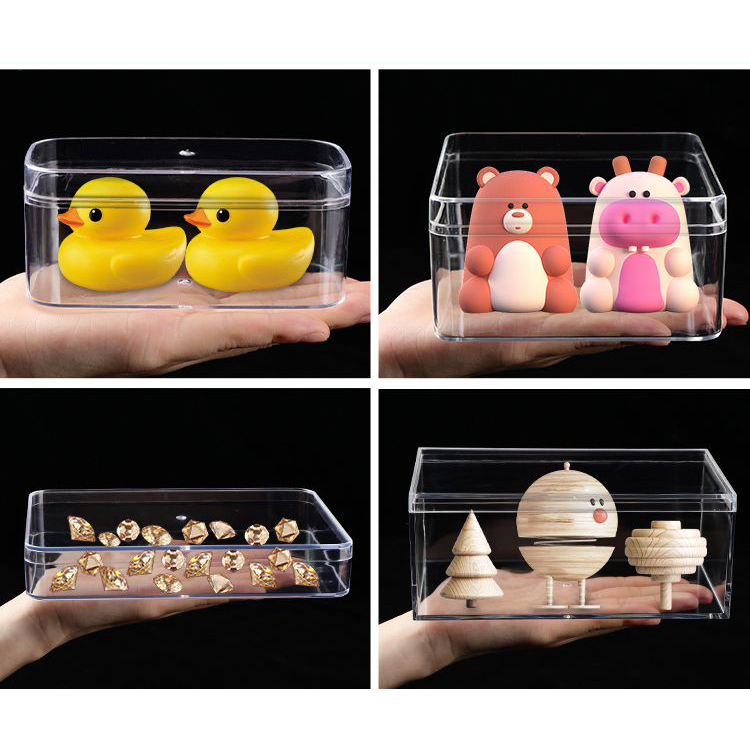 Clear Acrylic Boxes with Lid R - Acrylic Powder Clear reseña y precio