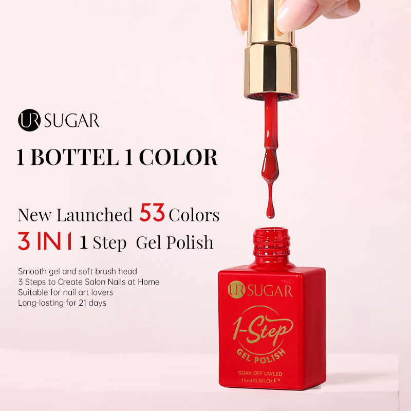 UR SUGAR 15ml Red 1-step Gel P - Nail Art One Stroke reseña y precio