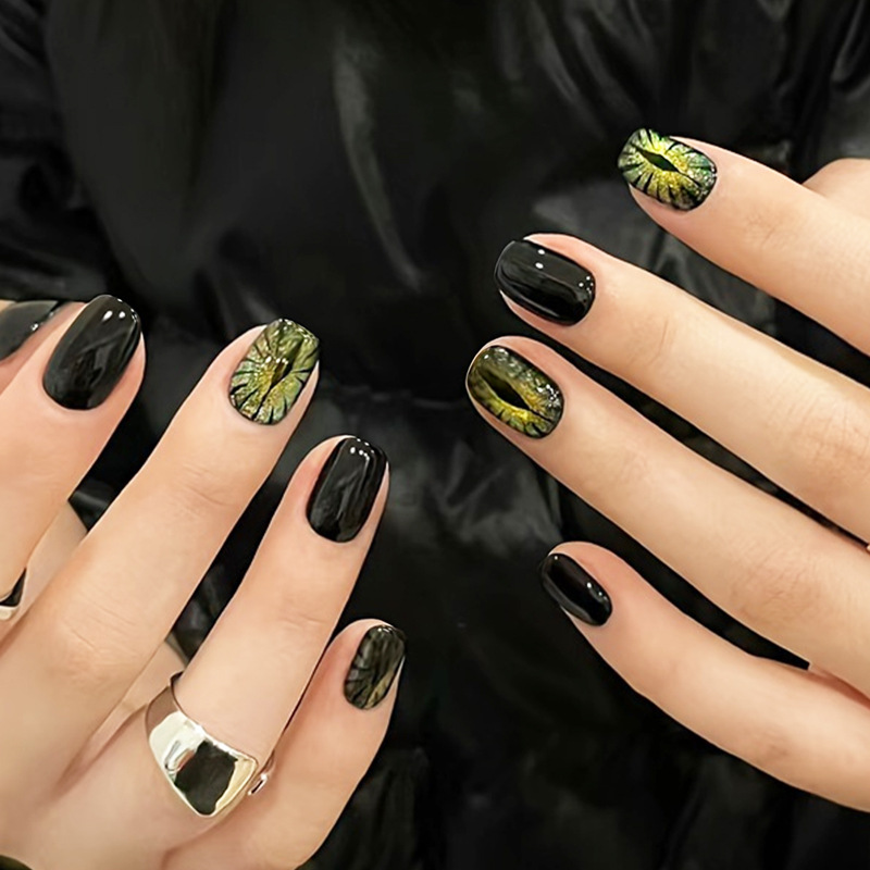 Short fake nails for women shi - Nail Art Glossy reseña y precio