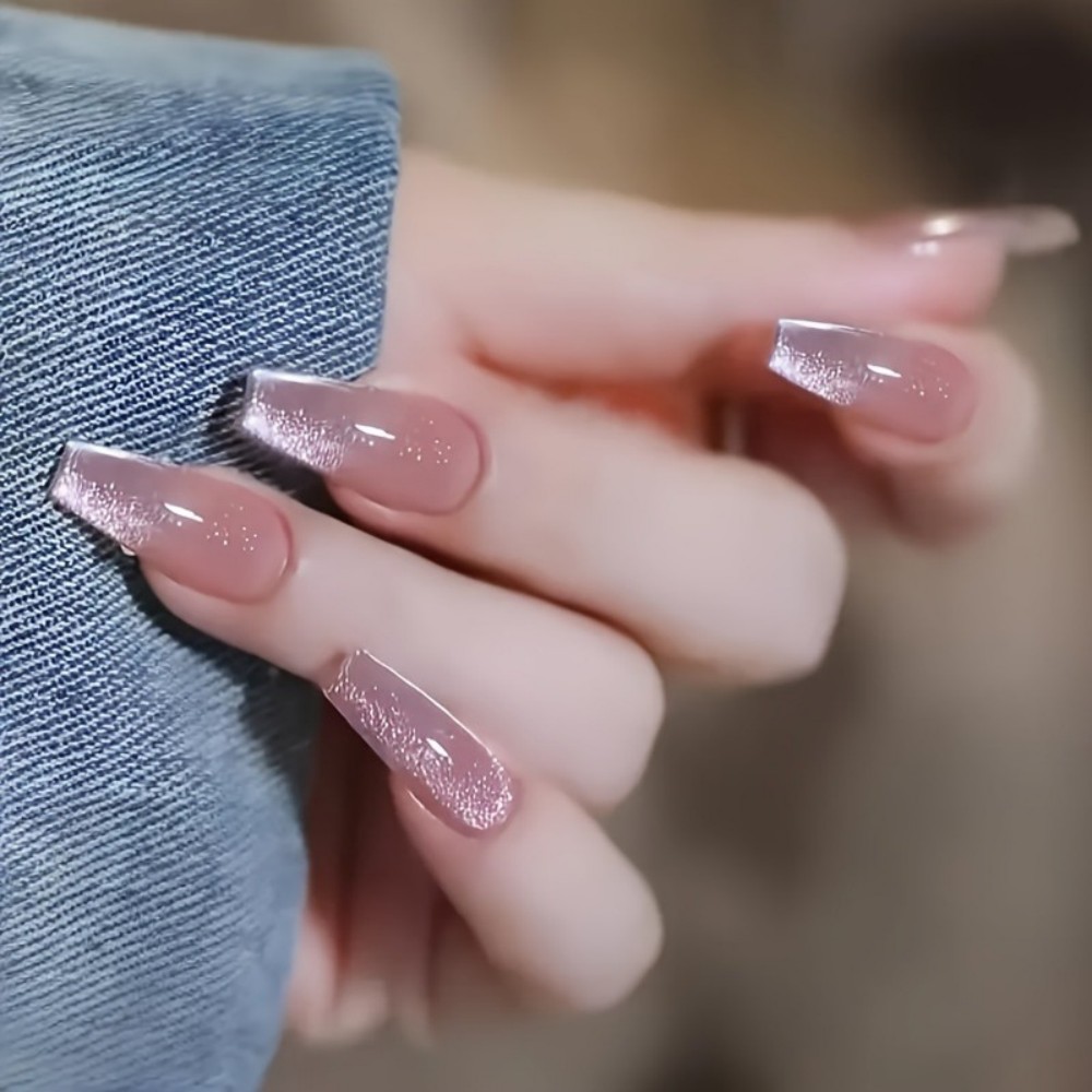 24pcs Sparkling Pink Glitter C - Nail Art Gliter reseña y precio