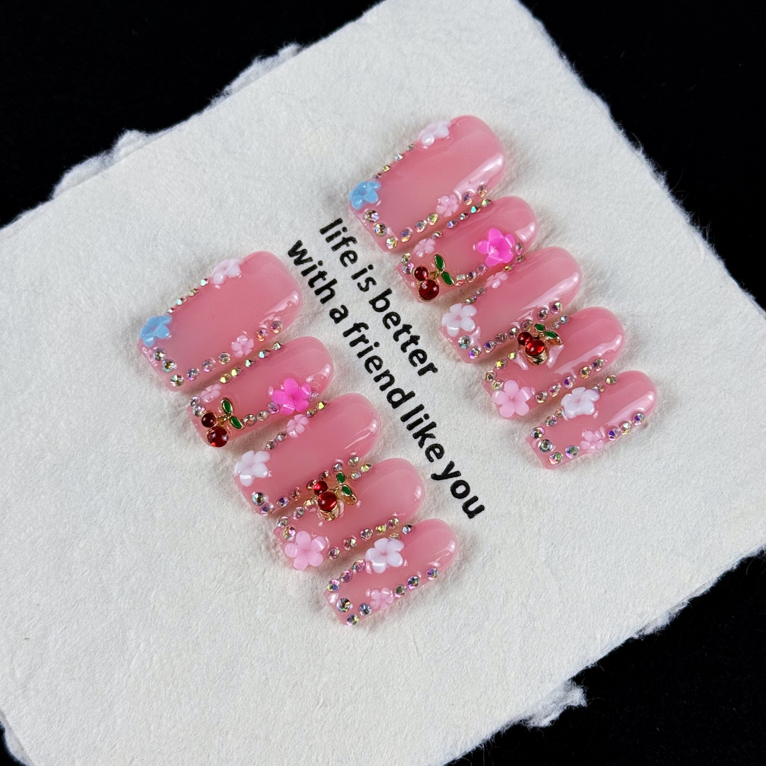 10pcs high-end Sweet girl styl - Nail Art Gliter reseña y precio