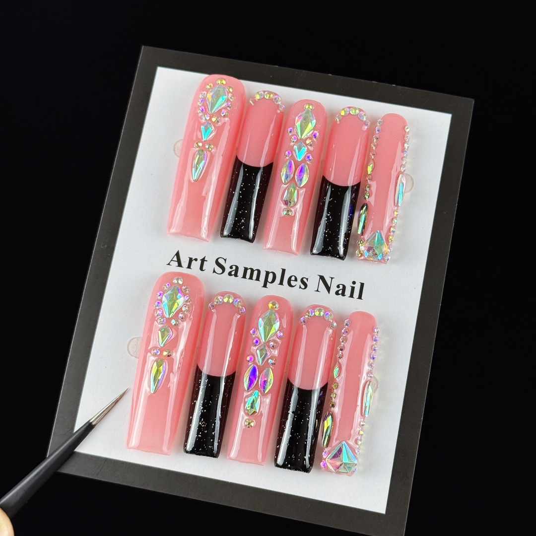 10pcs high-end Sweet girl styl - Nail Art Gliter reseña y precio