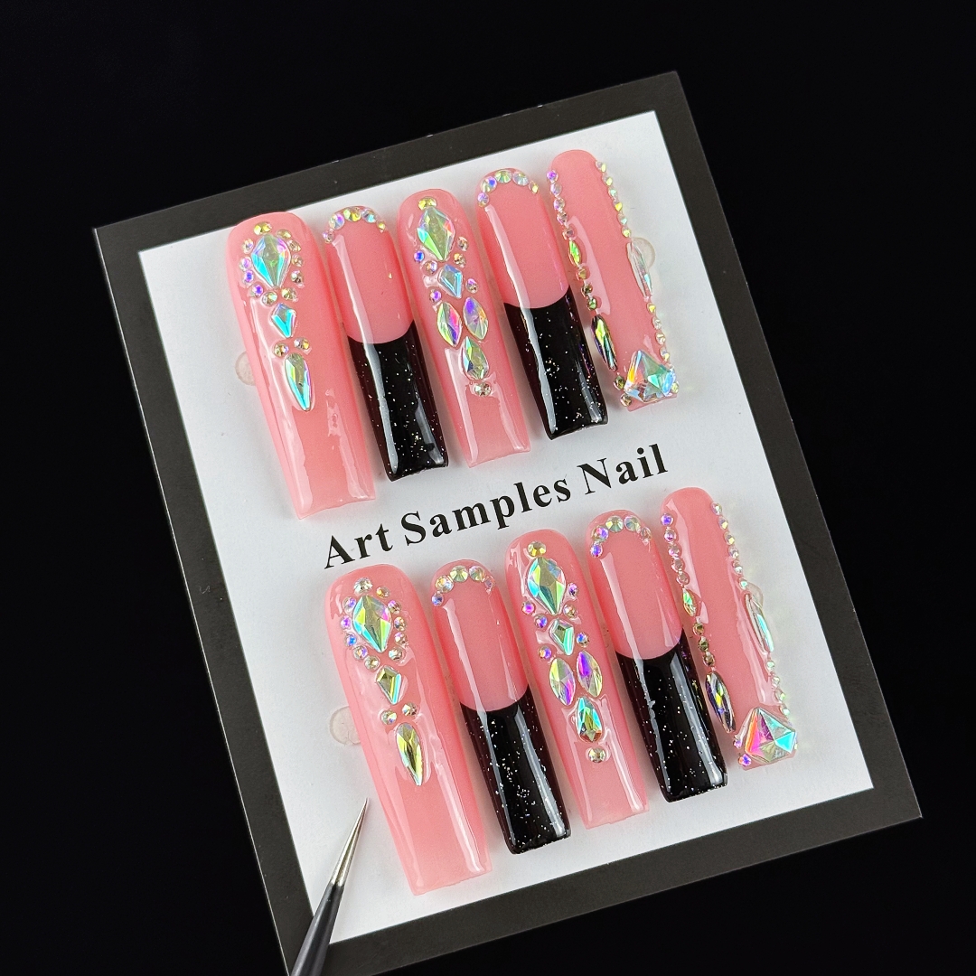 10pcs high-end Sweet girl styl - Nail Art Gliter reseña y precio