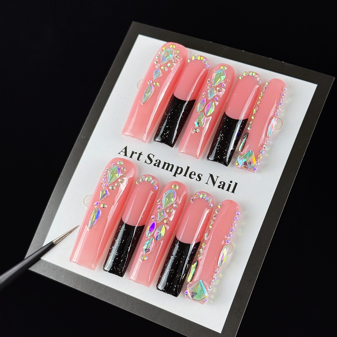 10pcs high-end Sweet girl styl - Nail Art Gliter reseña y precio