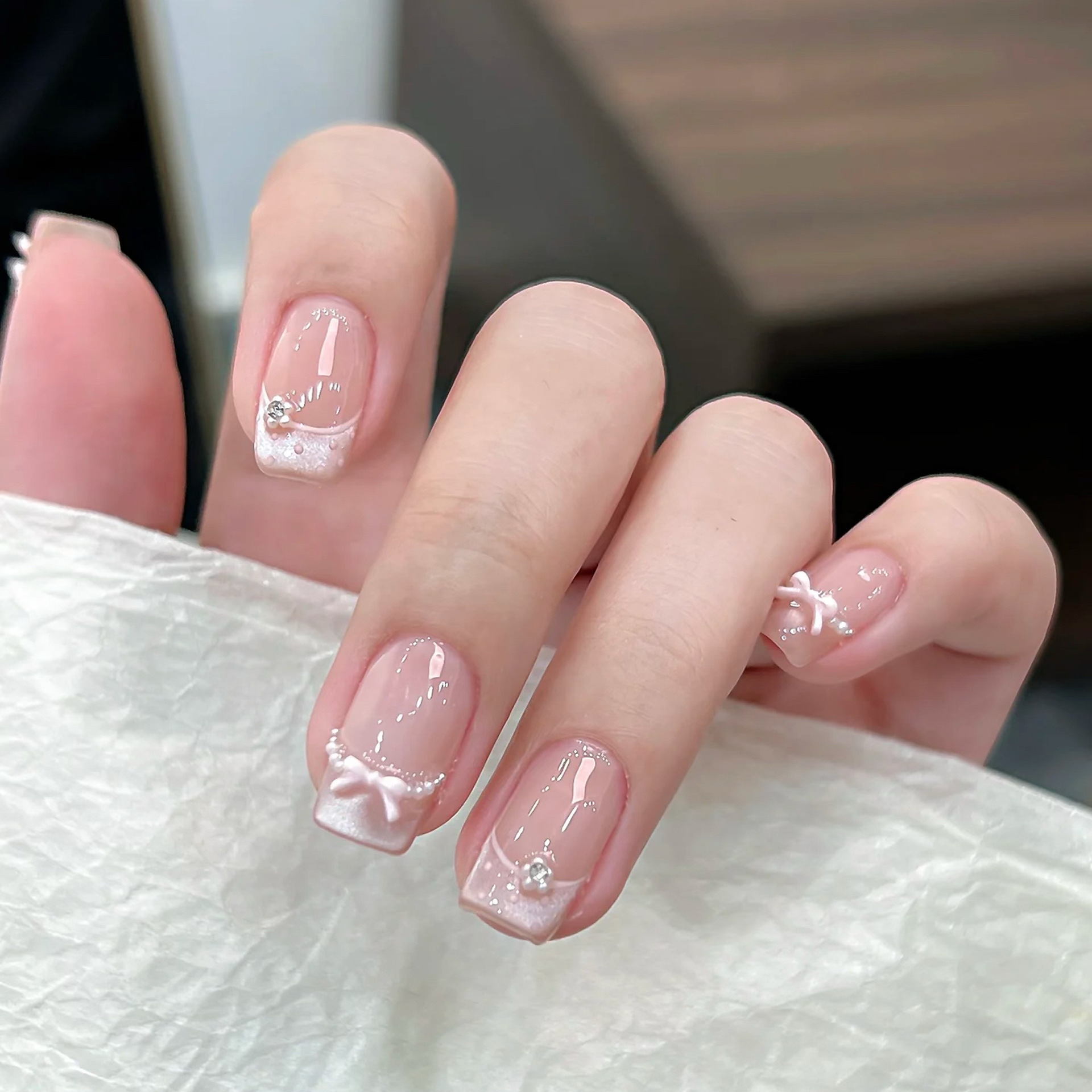 10pcs Summer Sweetheart Press  - Nail Art French reseña y precio