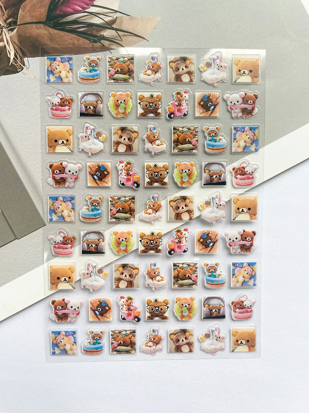 Mini Kawaii Rilakkuma Pvc Post - Nail Art Nail Art reseña y precio