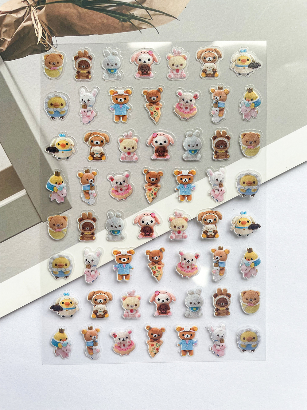 Mini Kawaii Rilakkuma Pvc Post - Nail Art Nail Art reseña y precio