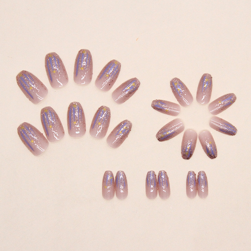 Short fake nails for women gir - Nail Art Glossy reseña y precio
