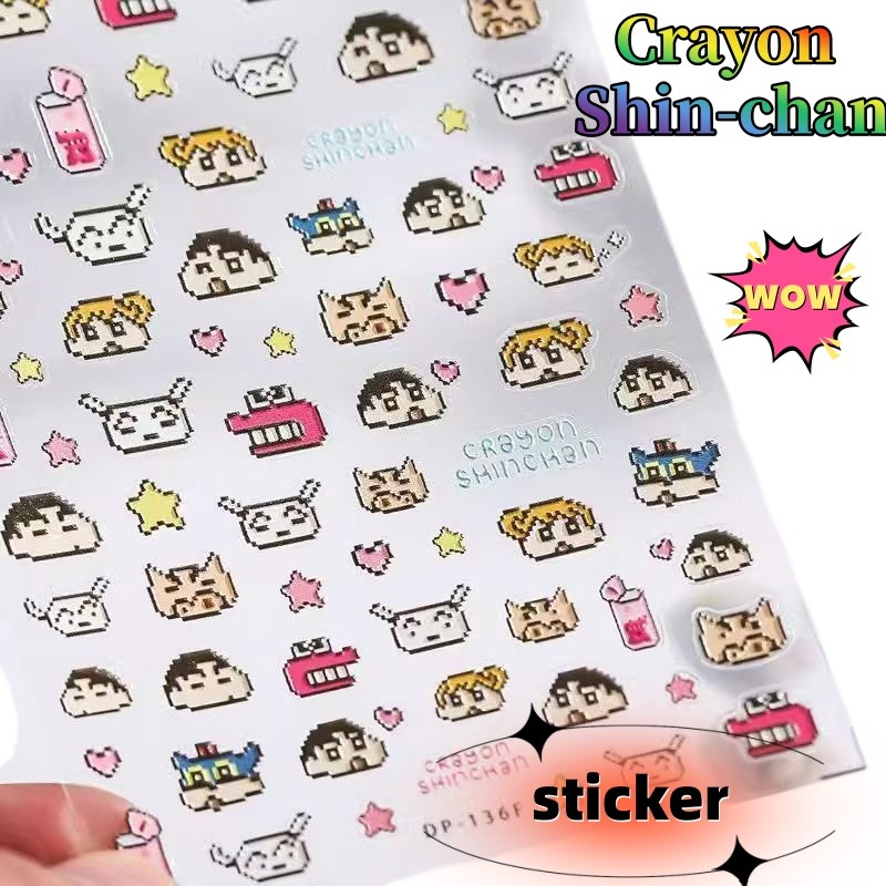 Crayon Shin-chan Creative Pape - Nail Art Nail Art reseña y precio