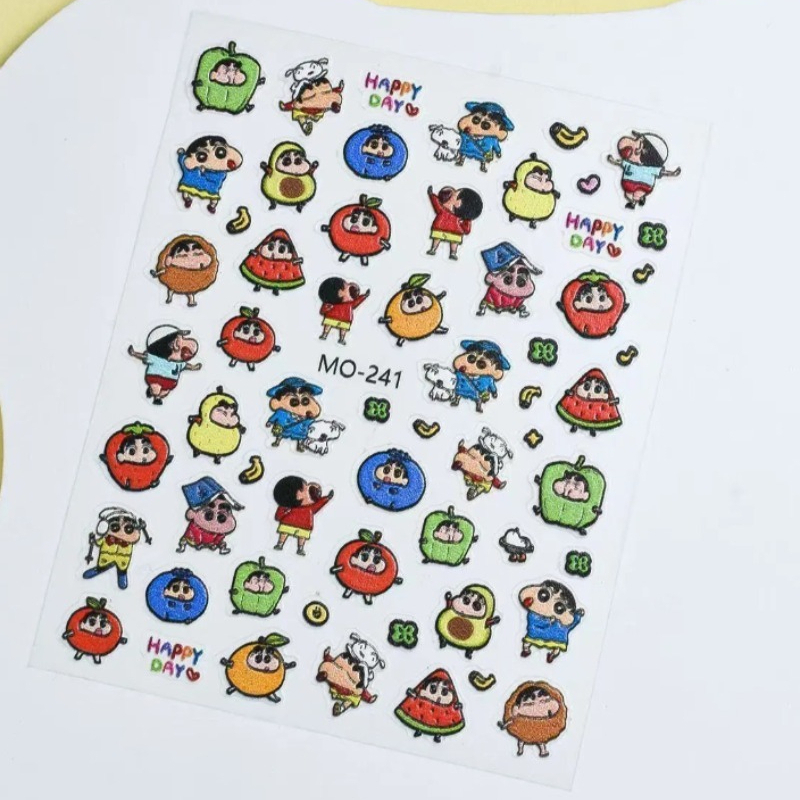 Crayon Shin-chan Creative Pape - Nail Art Nail Art reseña y precio