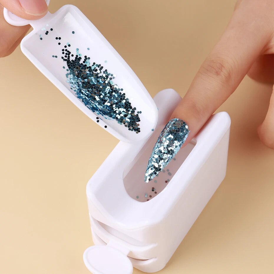 Double Layer Nail Glitter Powd - Dip Powder Nail reseña y precio
