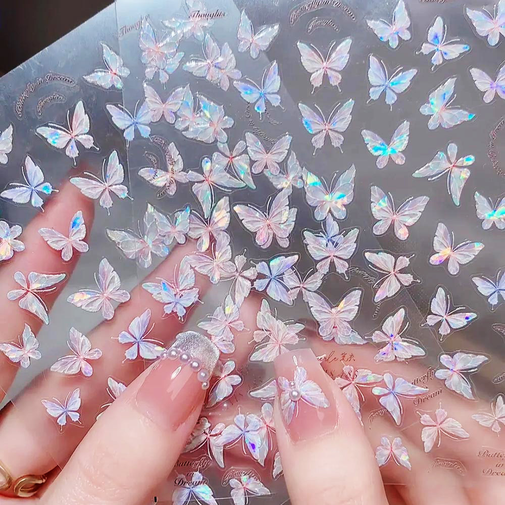 Pink Purple Aurora Shell Butte - Nail Art Lotso reseña y precio