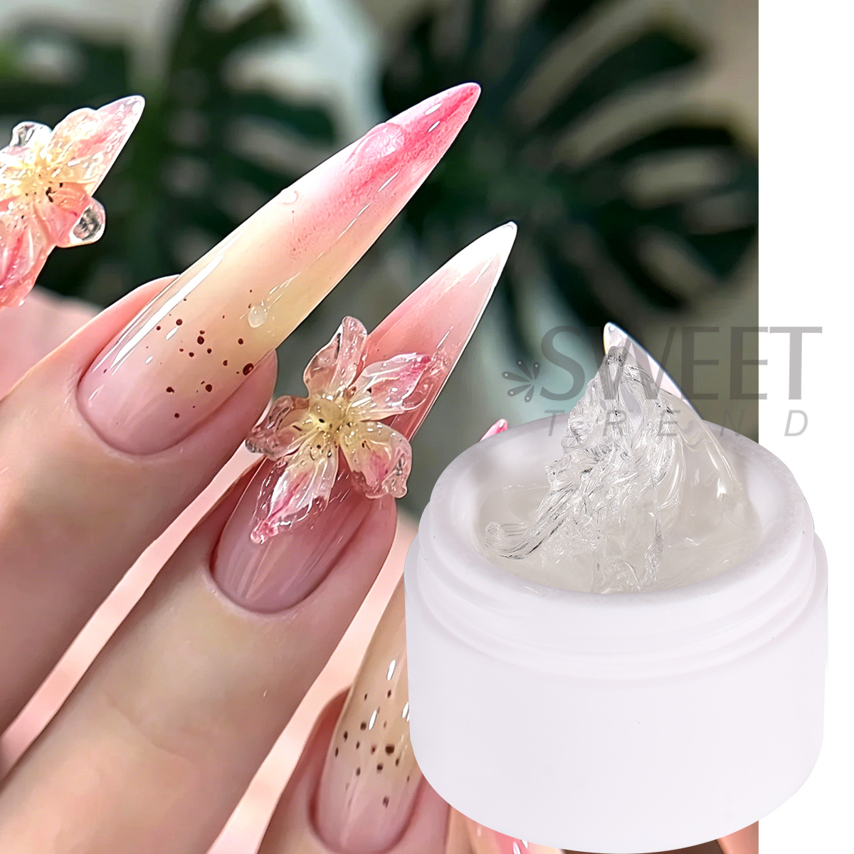 15ml Non Stick Hand Nail Exten - Acrylic Powder Clear reseña y precio